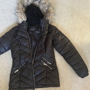 Black Warm Coat US 4